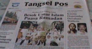 Tangsel Pos Edisi 20 Juli 2012