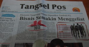 Tangsel Pos 31 Desember 2012